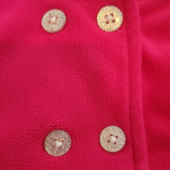 Carter's Baby red winter coat peacoat and hat size 3 months - Picture 2 of 8